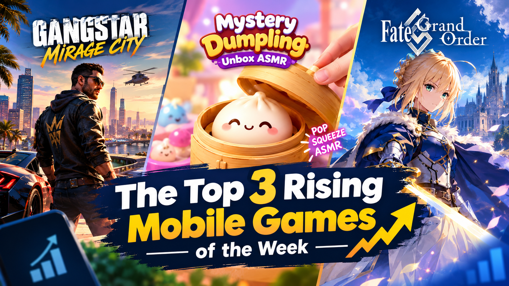 The Top 3 Rising Mobile Games of the Week