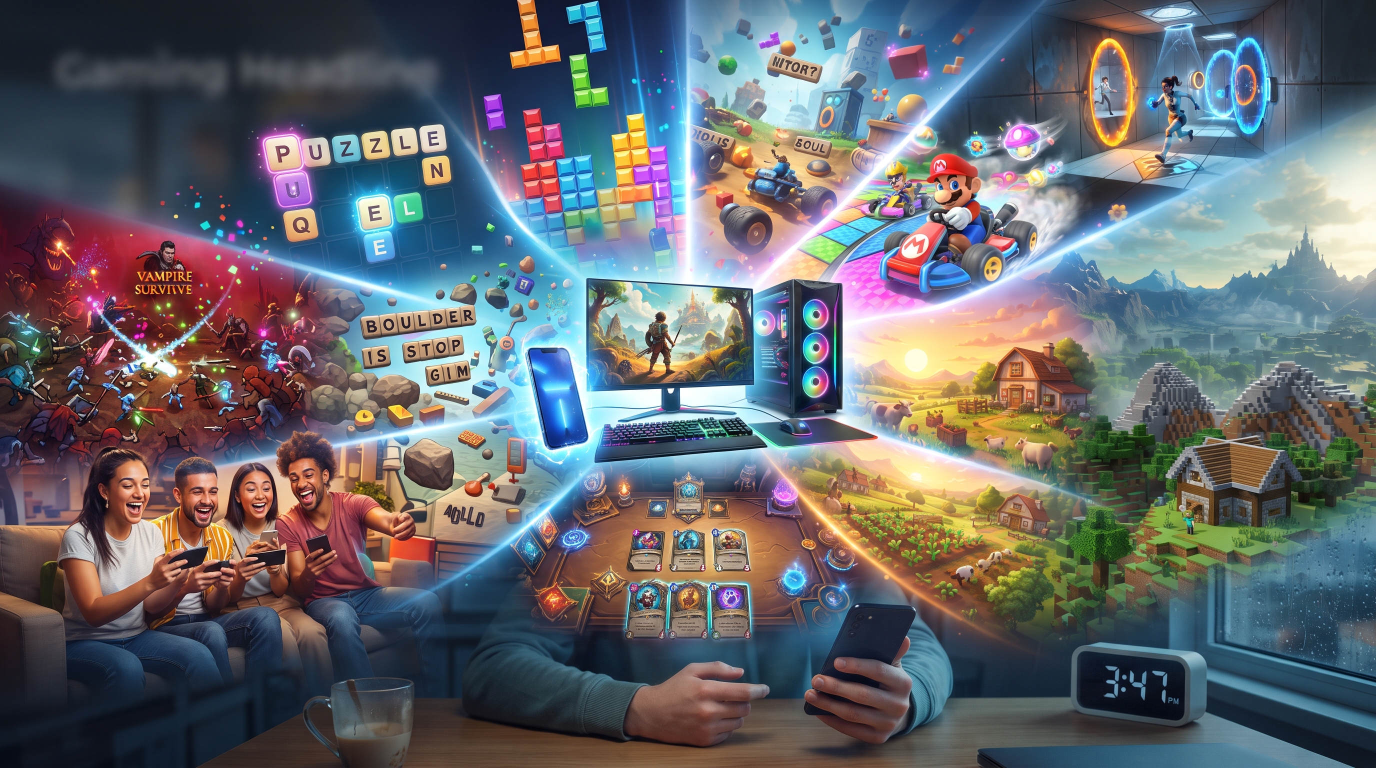 Fun Games to Play When You're Bored